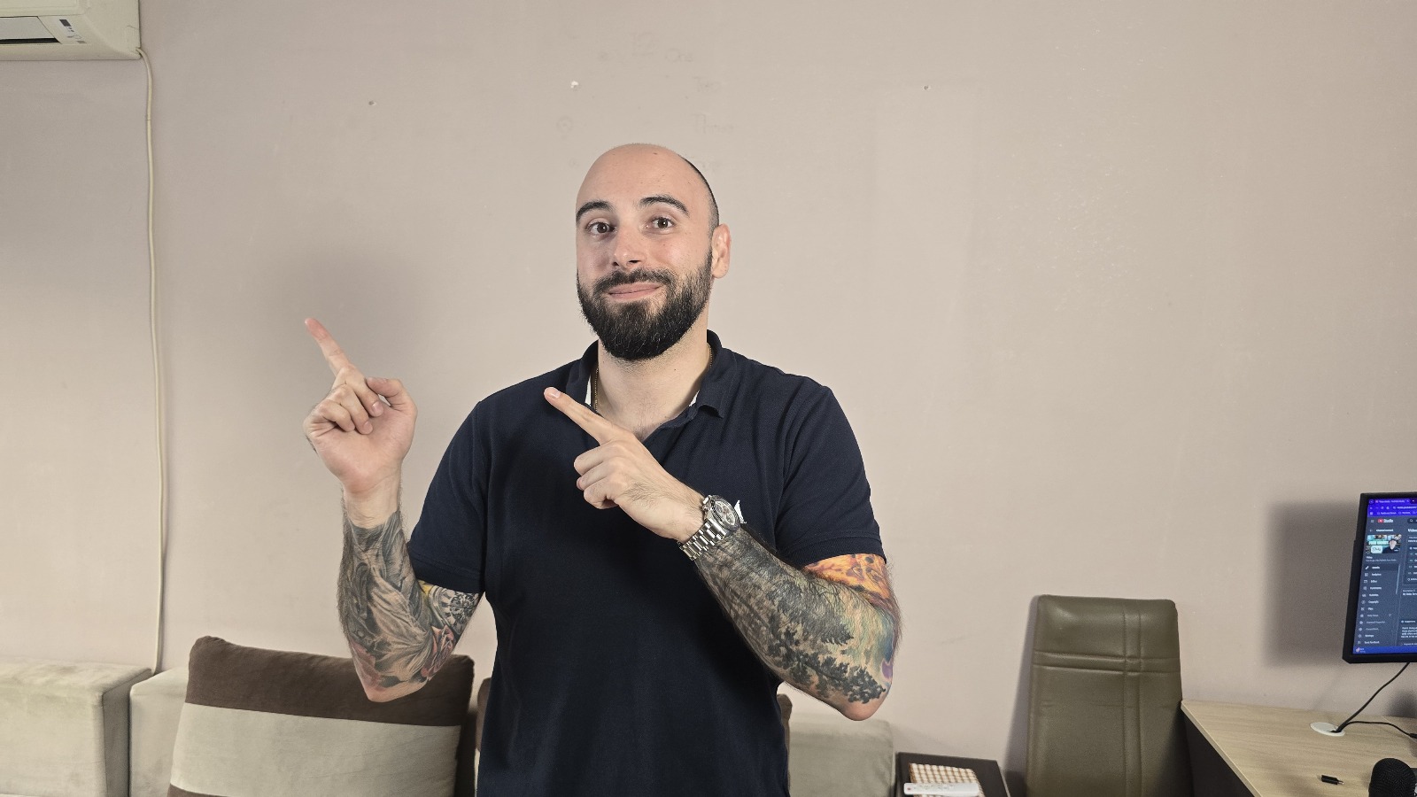 YouTube content creation